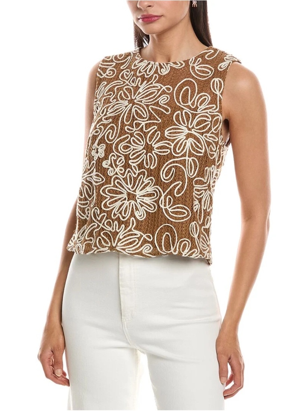 SOLITAIRE | knit boxy tank